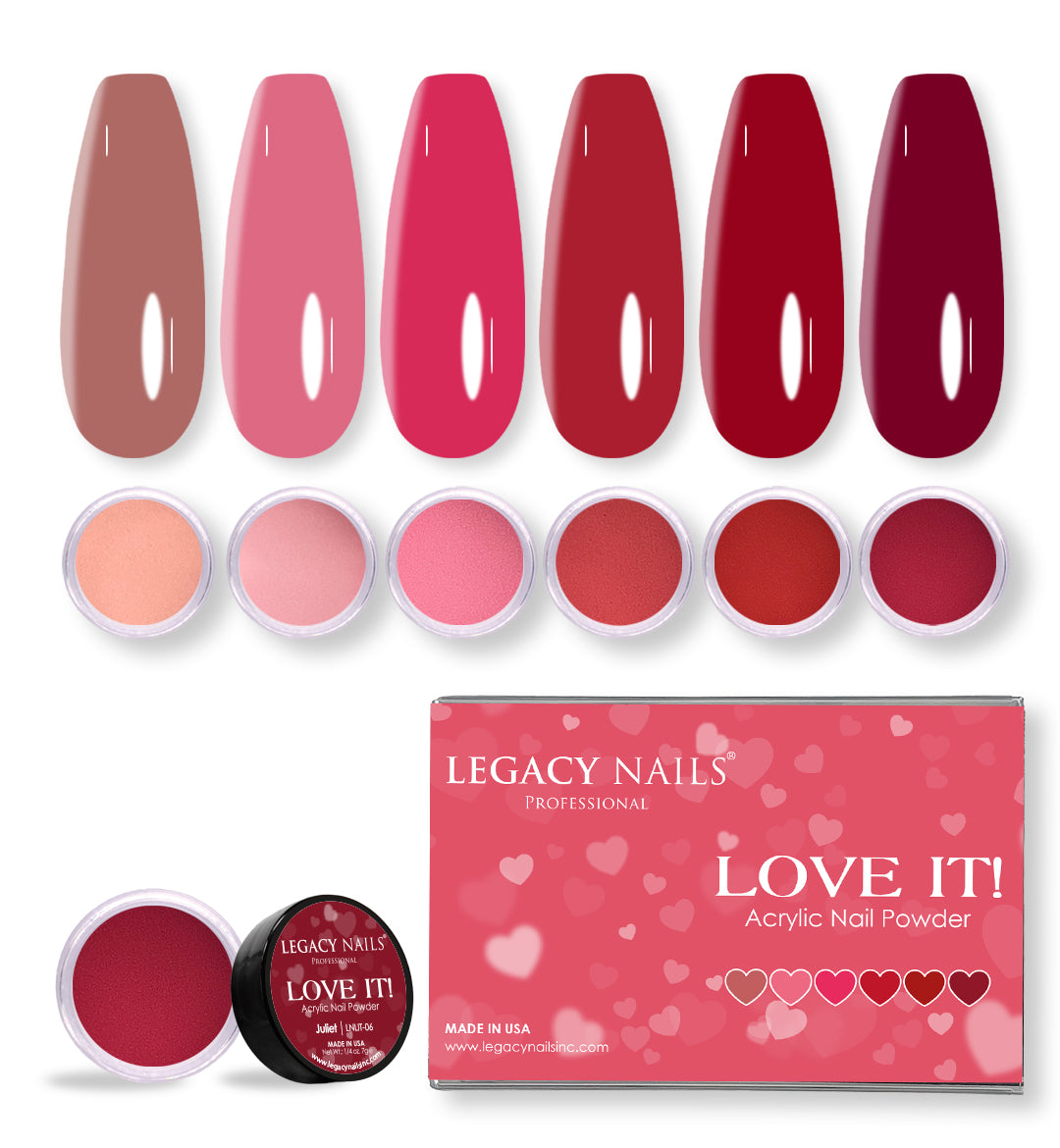Love It! Colored Acrylic Powder Collection