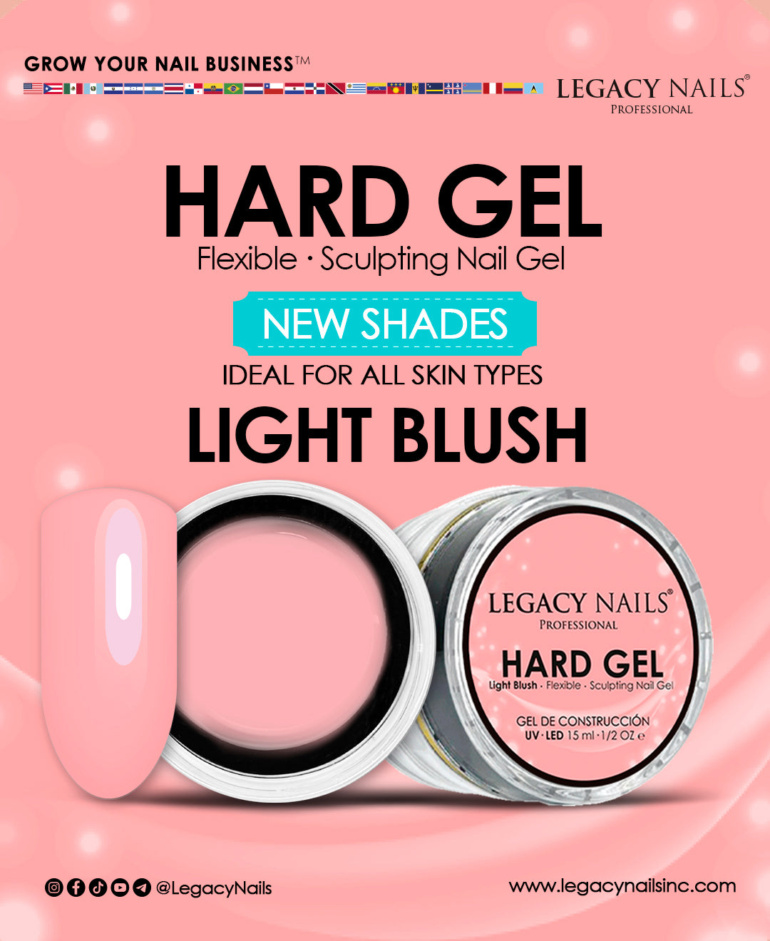 Hard Gel Light Blush