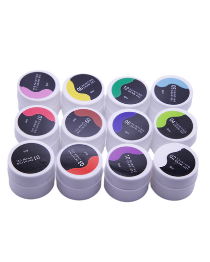 Gel Paint x12 PCs