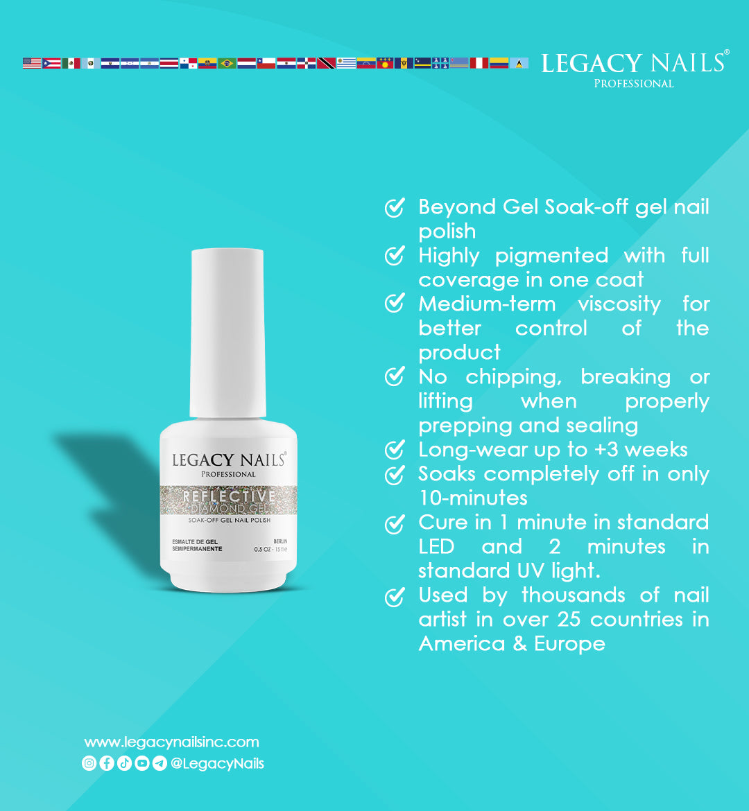 Reflective Diamond Gel Malibu