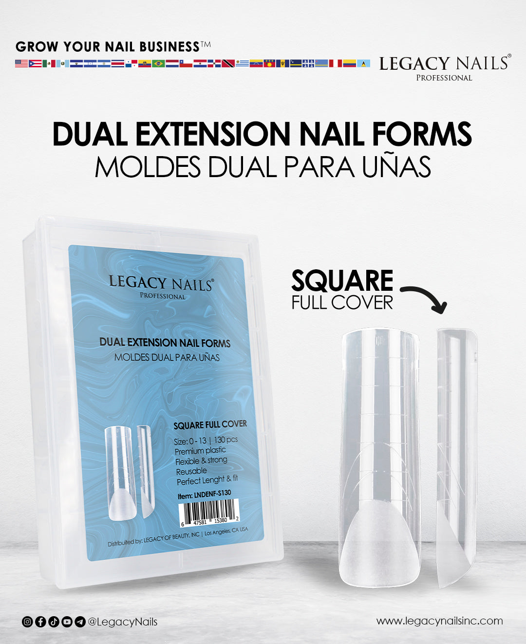 Cánulas Dual extensión SQUARE