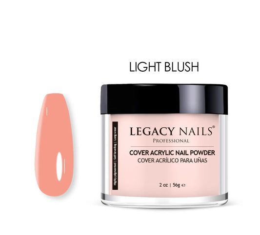 LIGHT BLUSH COVER ACRYLIC NAIL POWDER 2oz